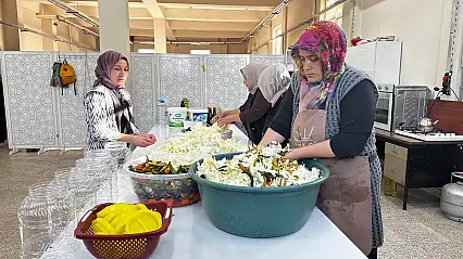 Ağrı'da ata tohumundan kış sofralarına uzanan lezzet
