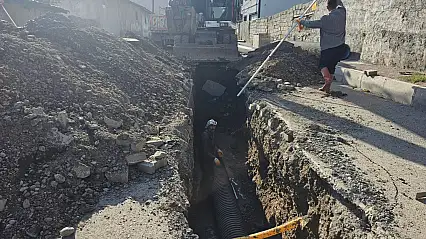 Ağrı'da kanalizasyon çalışmaları sürüyor!