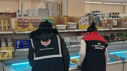 Ağrı'da Ramazan öncesi gıda ve fiyat denetimleri yapıldı