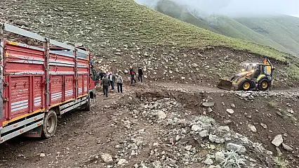Ağrı'da sel ve su baskınlarına anında müdahale