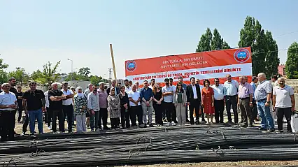 Ağrı'da yeni itfaiye binası ve araç bakım merkezi için temel atıldı