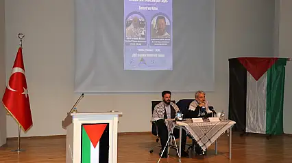 Ağrı'dan çıkan iki yürek Gazze için direndi