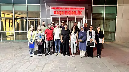 Ağrı Eğitim ve Araştırma Hastanesi'nde gece denetimi yapıldı