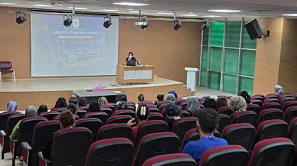 Ağrı Eğitim ve Araştırma Hastanesi'nde enfeksiyona karşı eğitim verildi