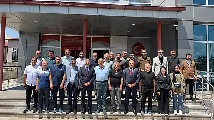 Ağrı Gençlik ve Spor İl Müdürü Çelebi basın mensuplarıyla buluştu
