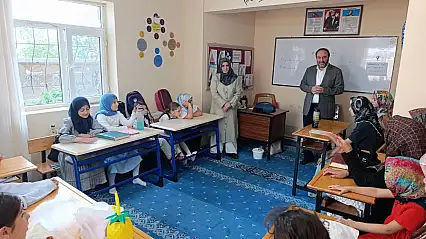 Ağrı İl Müftüsü İlhan'dan yaz Kur'an kurslarına ziyaret