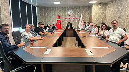 Ağrı İl Sağlık Müdürlüğü'nde basın ve iletişim masaya yatırıldı