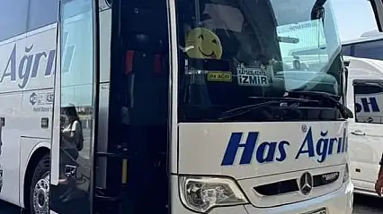 Ağrı-İzmir seferini yapan yolcu otobüsü yolcusu için güzergâh değiştirdi