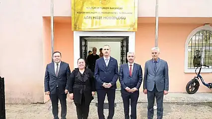 Ağrı'nın kültürel mirası tek müzede sergileniyor