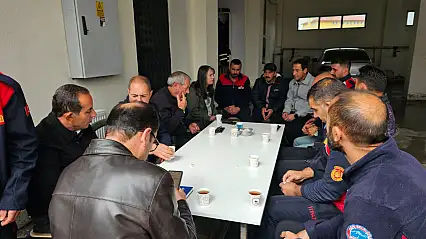 Ağrı Sebze ve Meyve Hali'nde korkutan yangın