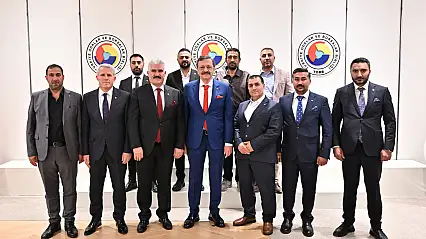 Ağrı Ticaret Borsasının yeni yönetiminden TOBB'a ilk ziyaret