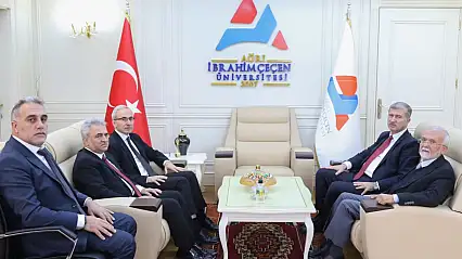 AİÇÜ'de Ahmed-i Hânî Sempozyumu sonrası akademik iş birliği görüşmesi yapıldı