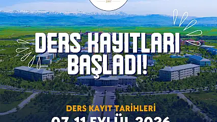 AİÇÜ'de ders kayıtları başladı