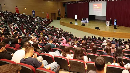 AİÇÜ'de ilk ders 'Terörsüz Türkiye' oldu