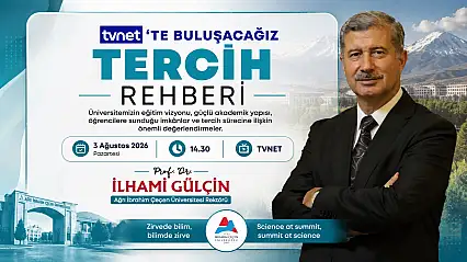 AİÇÜ Rektörü Prof. Dr. Gülçin TVNET'te aday öğrencilerle buluşacak