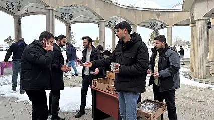 AK Parti Ağrı Gençlik Kolları'ndan 6 Şubat'a anlamlı dokunuş