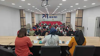 AK Parti Ağrı Kadın Kolları Teşkilatı İstişare Toplantısında bir araya geldi