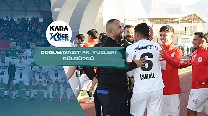 BAL'da kritik galibiyet: Doğubayazıt FK evinde yine kaybetmedi!