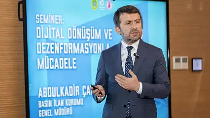 BİK Genel Müdürü Çay'dan genç gazetecilere uyarı: Teyit edemediğiniz haber gerçek değildir