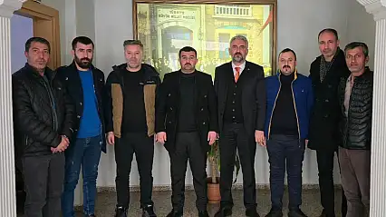 Borsa Heyetinden Ağrı Esnaf Odası'na anlamlı ziyaret