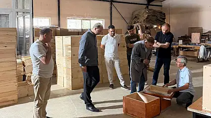 Coğrafi işaretli Ağrı Geven Balı için kovan üretimi yakından takip ediliyor