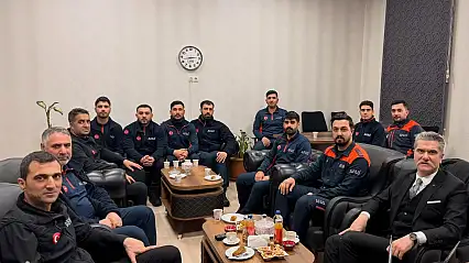 Cumhuriyet Başsavcısı Adem Çalış, Ağrı AFAD'ı ziyaret etti