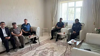 Diyadin'de şehit emanetleri yalnız bırakılmadı