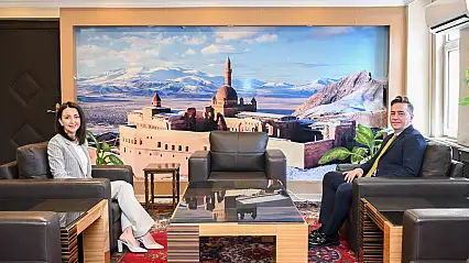 Doğubayazıt Cumhuriyet Başsavcısı Er'den Emniyet Müdürü Önder'e ziyaret