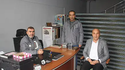 Doğubayazıt Kızılay Başkanı Kemal Şahin'den Karaköse Haber'e Gazeteciler Günü ziyareti