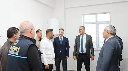 Doğubayazıt'ta bir köy daha yeni okuluna kavuşuyor