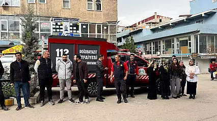 Doğubayazıt'ta deprem tatbikatı