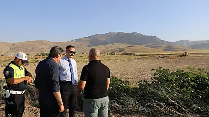 Doğubayazıt'ta ilave tır parkı çalışmaları hız kazandı
