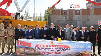 Doğubayazıt'ta Yeni Hükümet Konağı'nın temeli atıldı