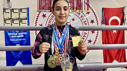 Dünya dereceli Ağrılı sporcu Sibel Oruç'un başarıya uzanan yolu