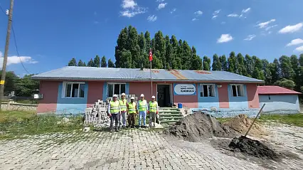 Eleşkirt'te köy okulları yeni eğitim yılına hazırlanıyor