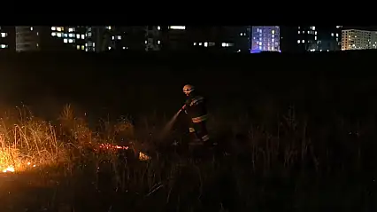 Erzurum'da aynı bölgede ikinci yangın paniği