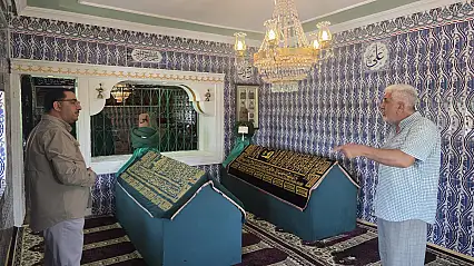 Halife Yusuf Türbesi ve Şeyh Muhammed Nuri Camii'nde inceleme