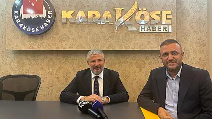 Hayırsever iş insanı Azad Medeni Kahraman'dan Karaköse Haber'e ziyaret