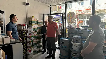 Kaymakam Korkusuz'dan Diyadin esnafına ziyaret
