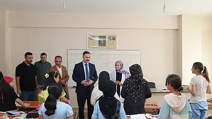 Kaymakam Mustafa Ayvat'tan ADEM 2 Aile Destek Merkezi'ne ziyaret