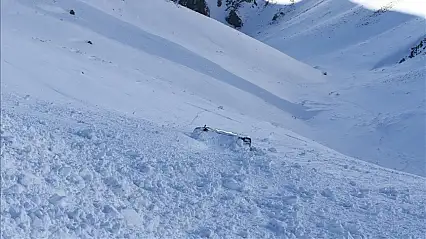 Meteorolojiden iki bölge için kritik çığ uyarısı