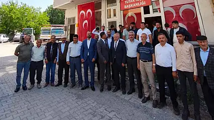 MHP Tutak İlçe Kongresinde güven tazeledi: Coşkun Aytekin yeniden başkan seçildi