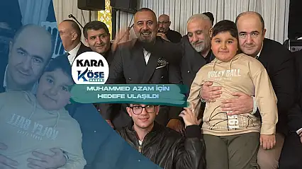 Minik Muhammed'in tedavi umudu gerçeğe dönüştü!