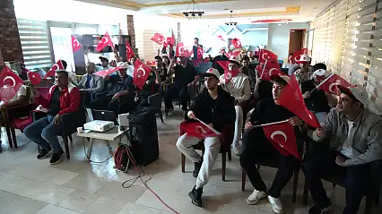 Muş'ta Dünya Kupası heyecanı dev ekranda yaşandı