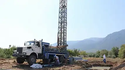 Patnos kırsalında içme suyu için 5 yeni sondaj kuyusu açılacak