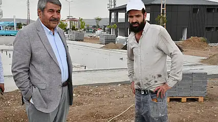 Patnos'ta Aquapark projesinde çalışmalar hızlandı: Başkan Taşkın sahada inceledi