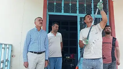 Patnos'ta okullar yeni eğitim öğretim yılına hazırlanıyor