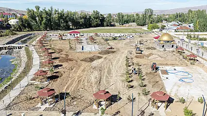 Patnos'ta yeni mesire alanı şekilleniyor: Çalışmalar sürüyor