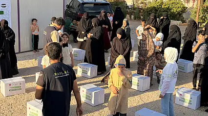 Paylaş İnsani Yardım Derneği'nden Bayırbucak Türkmenlerine Uzanan Yardım Eli