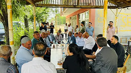 Ruken Kilerci Doğansu Köyü'nde vatandaşlarla buluştu